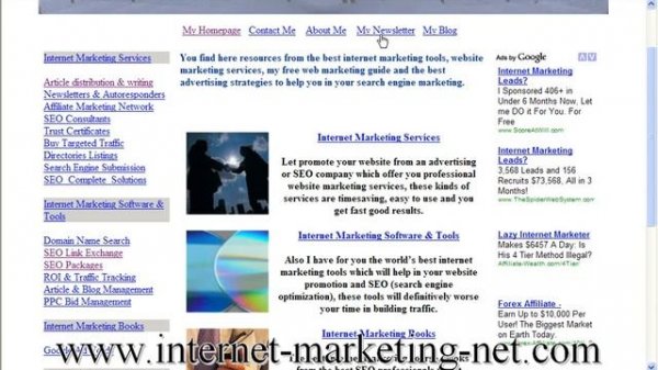 Internet Marketing Tools - Search Engine Optimization (SEO)