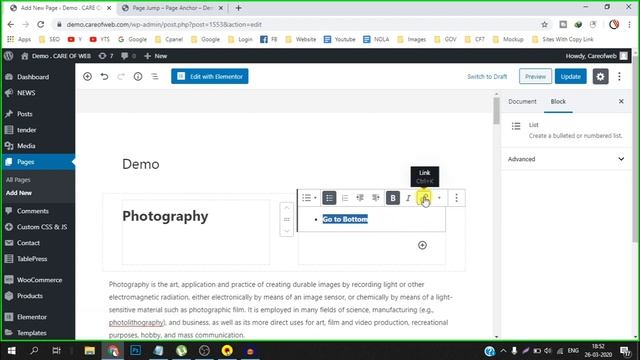 How to add Page Scroll, Page anchor without any Plugins? in Hindi смотреть онлайн