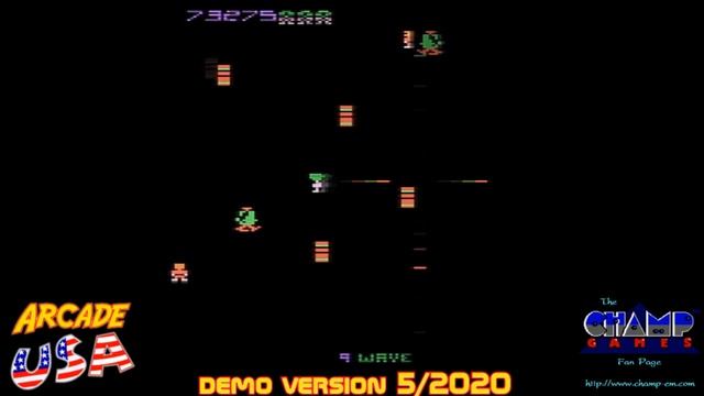 Champ Games Robotron 2084 Demo! (Atari 2600) смотреть онлайн
