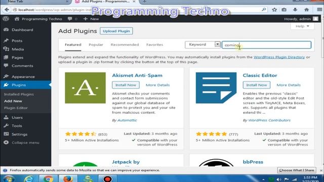 How to Install Wordpress Plugins on Localhost смотреть онлайн