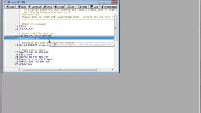 Debugging a PRACTICE Script смотреть онлайн
