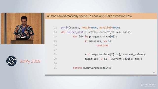 apricot: Submodular Selection for Data Summarization | SciPy 2019 | Jacob Schreiber смотреть онлайн
