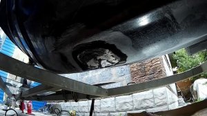 ремонт корпуса гидроцикла , продолжение