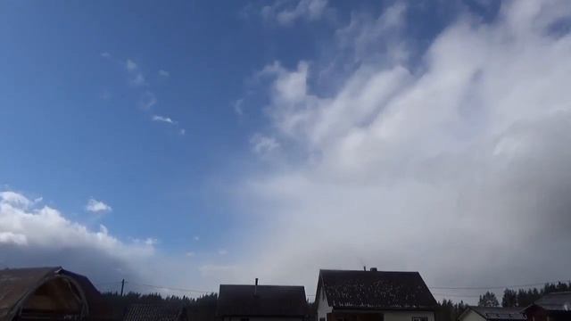 Шкваловый ворот, крупа, метель | Летняя кучево-дождевая конвекция и снегопады в Ленобласти 11 апрел смотреть онлайн
