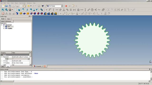 Freecad quick example for animation (python) смотреть онлайн