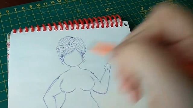 Рисуем куколку - пышечку смотреть онлайн