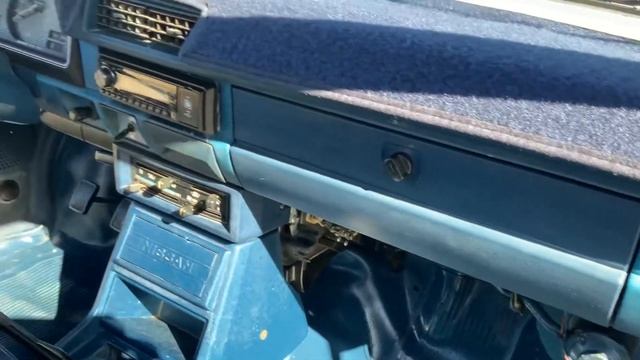 1986 Nissan 4x4 Original Paint I4 5-speed manual 96k miles смотреть онлайн