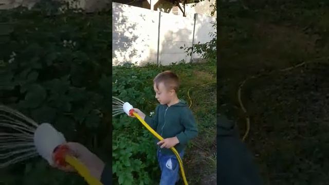 Поливалка для огорода своими руками смотреть онлайн