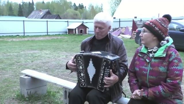 А на деревне ночь.. Очень душевная песня под гармонь. смотреть онлайн