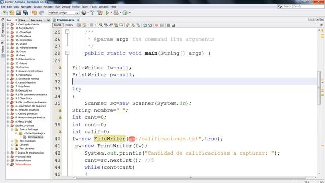 174.-Curso Java desde cero.- Escritura de archivos en Java(Clases: FileWriter y PrintWriter). смотреть онлайн