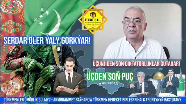 @Turkmenim Taýýarlykly Boluň! Üçden Soň Puç! Ýurtýykan Serdar Soňky Diktator Bolar Tiz Wagtdan!
