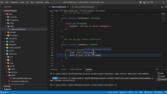 Lesson 18 Laravel Send Email Using Gmail смотреть онлайн