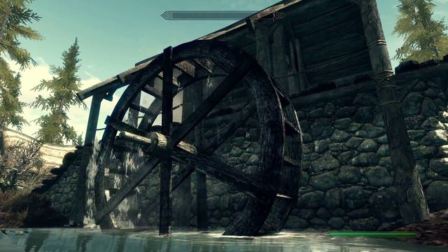 How does this water wheel spin? Skyrim смотреть онлайн