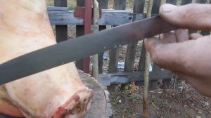 Клинок Кавказской шашки «ВОЛЧЕК» 470 г. (реплика)1 ч. Автор  Мастер «ИЗ».