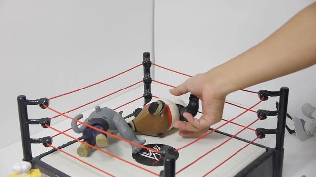 Kung Fu Panda and Spongebob Toy Battle Who will win? смотреть онлайн