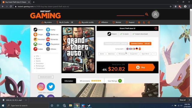 HOW TO GET GTA 4 ON STEAM IN 2020 смотреть онлайн