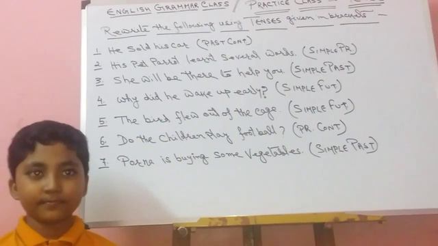 English Grammar Class // TENSE смотреть онлайн
