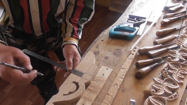 Wood carving. Кронштейн на полку смотреть онлайн