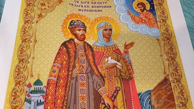 Вышивка бисером. Обзор схем от производителя Русская сказка. смотреть онлайн