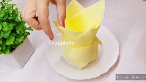 КАК КРАСИВО СЛОЖИТЬ САЛФЕТКИ В СТАКАН/САЛФЕТКИ ДЛЯ СЕРВИРОВКИ ПРАЗДНИЧНОГО СТОЛА/САЛФЕТКИ В СТАКАНЕ