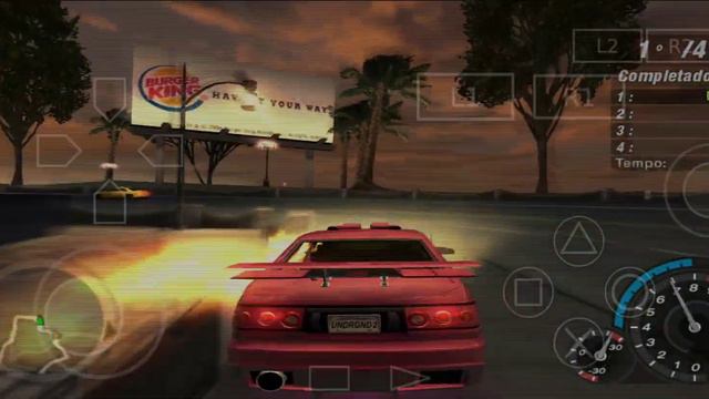 NFS underground 2 no poço f4 GT 60fps смотреть онлайн