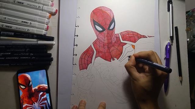 Spider-Man PS4 Drawing - Art Challenge смотреть онлайн