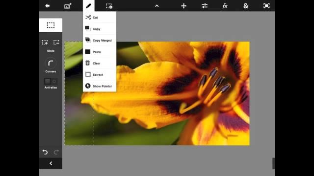 Photoshop Touch on iPad - Marquee Selection tool & Circle Selection Tool смотреть онлайн