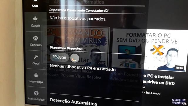 Como Conectar o SOM na TV, Via Bluetooth - sem cabos смотреть онлайн
