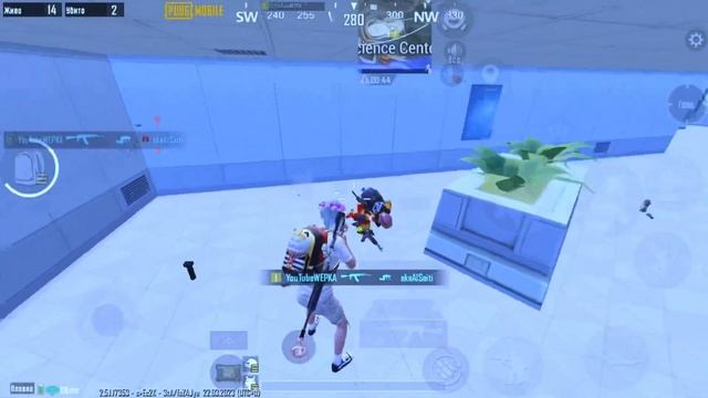 BEST GAMEPLAY PUBG MOBILE IN IPHONE 7, 60 fps + iPad view смотреть онлайн