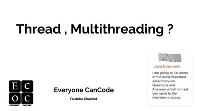 Thread , Multi threading , Synchronization in Java ? смотреть онлайн
