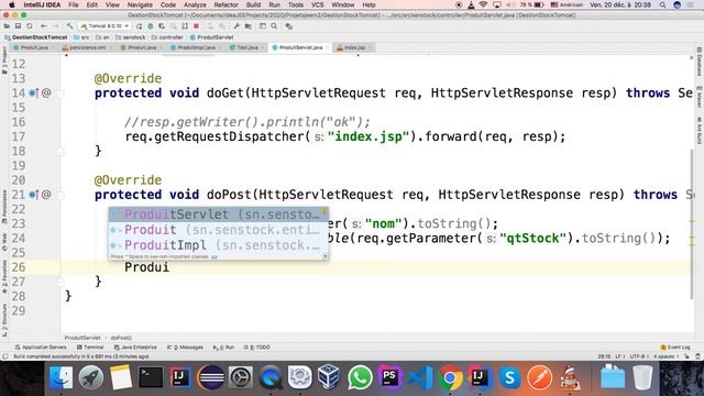 Methodes agiles, Scrum, JEE JSP servlet ORM Miage video 4 смотреть онлайн