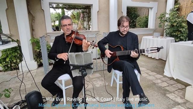 Wedding In Ravello | Live Music | Villa Eva Ravello Guitar And Violin
