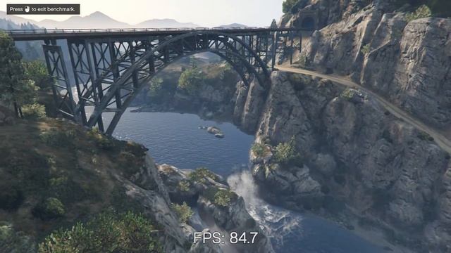 i5 4460 / GTX 750 TI OC GTA V Benchmark Test смотреть онлайн