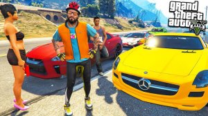 ГТА 5 МОДЫ РЕАЛЬНАЯ ЖИЗНЬ УЛИЧНЫЕ ГОНКИ MERCEDES SLS #13! ОБЗОР МОДА В GTA 5 ИГРЫ ГТА МИР ВИДЕО MOD