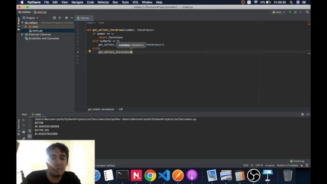 Решаем математическую задачу проекта Эйлера на Python. Гипотеза Коллатца решена. Python vs Lua смотреть онлайн