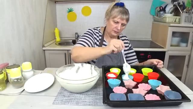 #62 СЫРНИКИ уже в прошлом ,не ЖАРЮ ! Нашла РЕЦЕПТ проще и ВКУСНЕЕ! Кексы из ТВОРОГА на раз два! смотреть онлайн