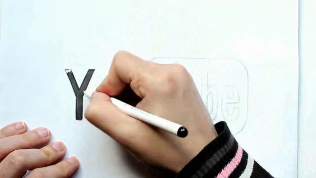 How to Draw the Youtube Logo (Ehedov Elnur)Как нарисовать логотип Youtube смотреть онлайн