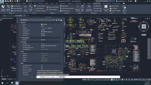 AutoCAD Tutorial - How to do background masking on Mtext смотреть онлайн