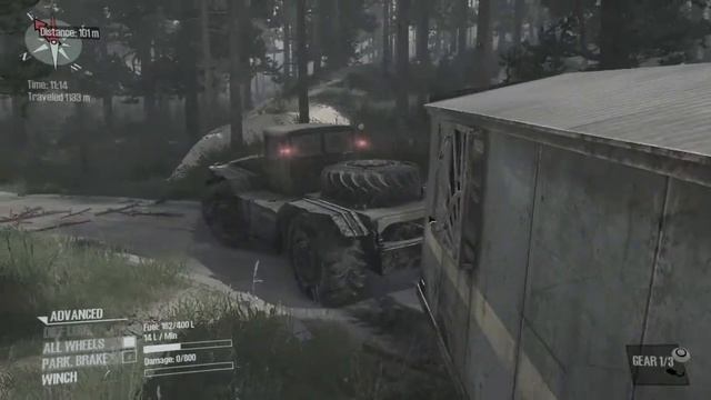 SpinTires MudRunner #60 The Ridge UNLOCK GARAGE смотреть онлайн