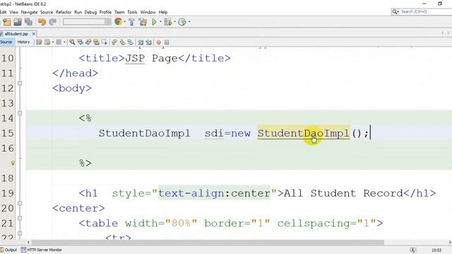CRUD full project in JSP part-3 (Read/show data) смотреть онлайн