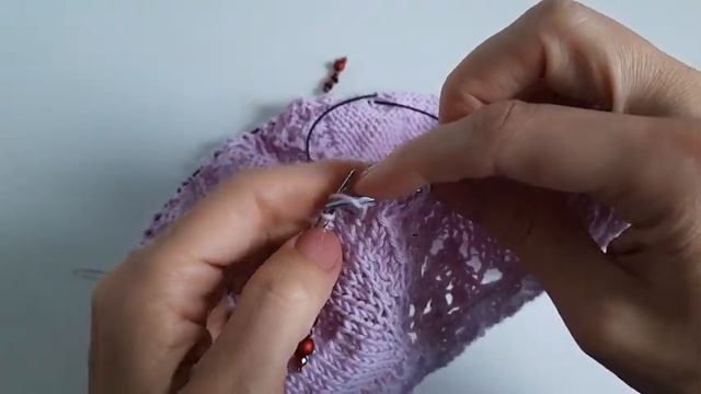 Летний топ с ажурными вставками./Подробный МК. смотреть онлайн