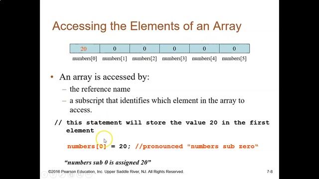 Lesson 7-1 Intro to Arrays смотреть онлайн