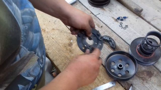 ПОВАЛИТ ИЛИ НЕТ?!) Сцепление Dio Jog 139qmb вариатор задний смотреть онлайн