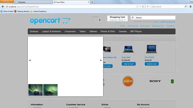 Flickr Slider Opencart Module смотреть онлайн