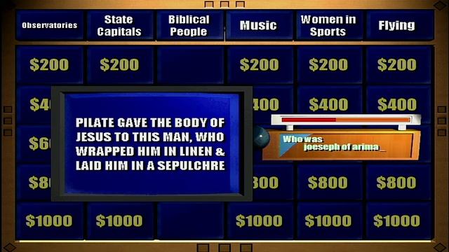 Jeopardy 1998 PC 2nd Run Game 18 смотреть онлайн