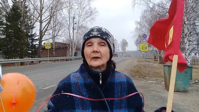 Акция, посвящённая Празднику весны и труда в селе Леботёр 
