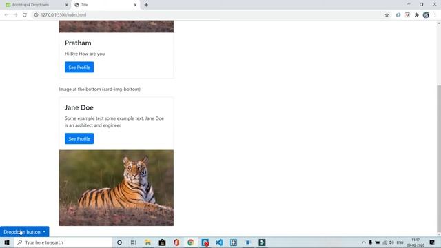 Bootstrap 4 Learning Part 3 || Wih Pratham Goyal смотреть онлайн