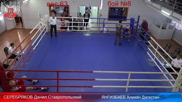 Первенство ОГФСО "Юность России" по боксу среди юношей 15-14 лет день 4 смотреть онлайн