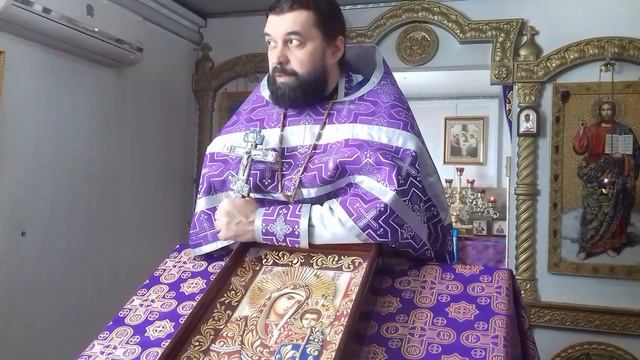 Воскресеная Литургия. Неделя Иоанна Лествечника. Проповедь отца Димитрия смотреть онлайн