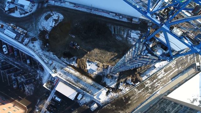 Строительство жилого комплекса Савеловский Сити | Андрей Корделяну – видеосъемка и продакшн смотреть онлайн